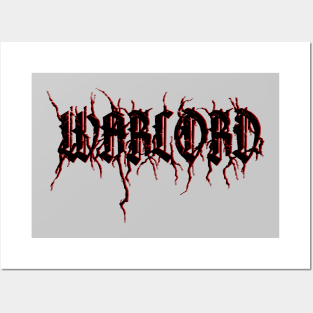 Warlord (Black) Posters and Art